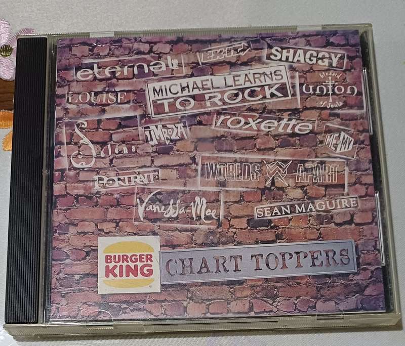 BURGER KING CHART TOPPERS