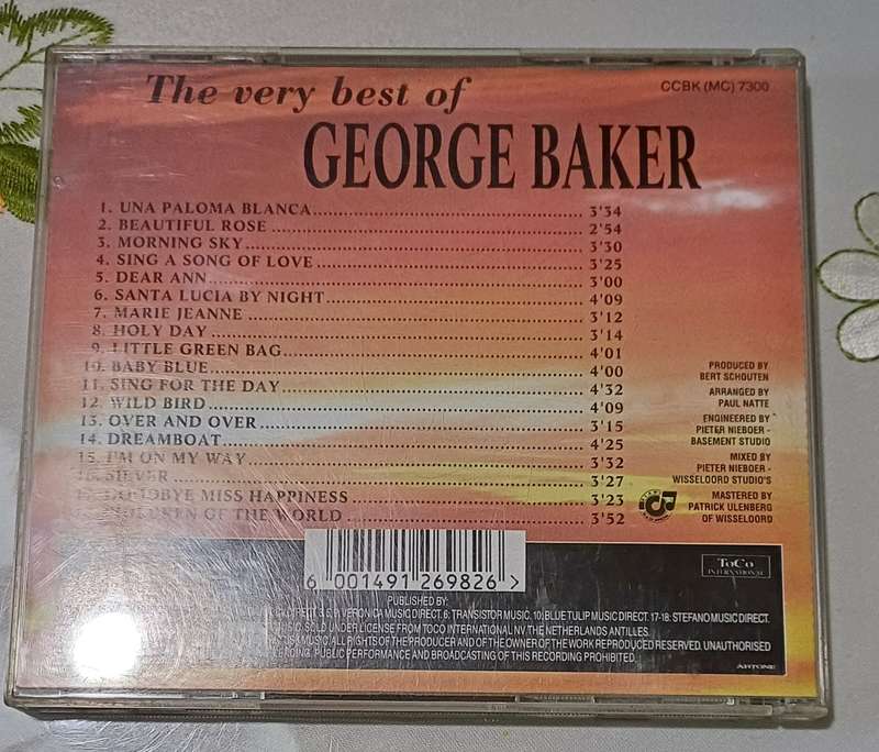 GEORGE BAKER - THE VERY BEST OF