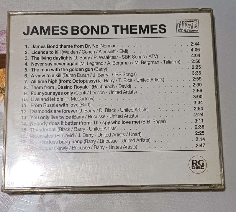 JAMES BOND THEMES