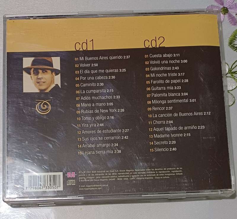 CARLOS GARDEL - 1 GRANDES DEL TANGO