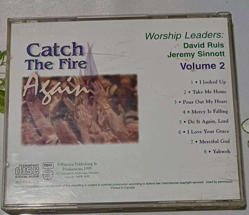 CATCH THE FIRE AGAIN VOLUME 2