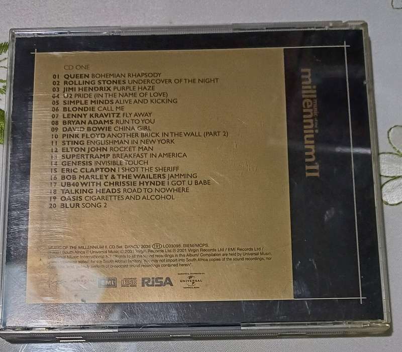 MUSIC OF THE MILLENIUM 2 CD ONE