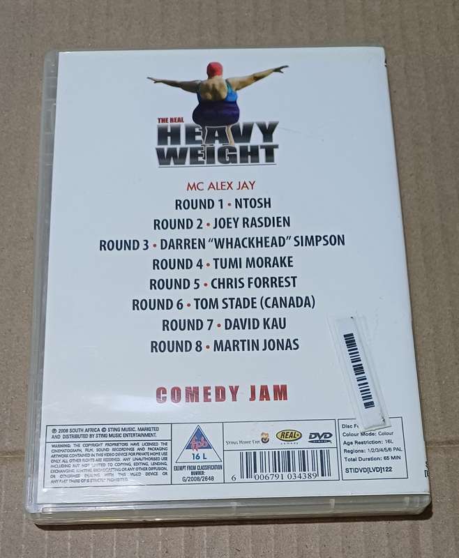 THE REAL HEAVY WEIGHT COMEDY JAM