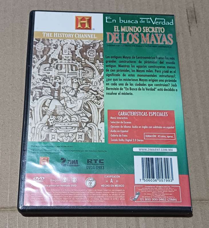 THE HISTORY CHANNEL - EL MUNDO SECRETO DE LOS MAYAS