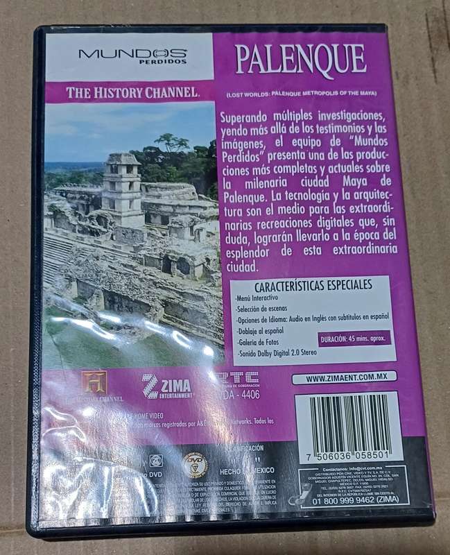 THE HISTORY CHANNEL - MUNDOS PERDIDOS PALENQUE