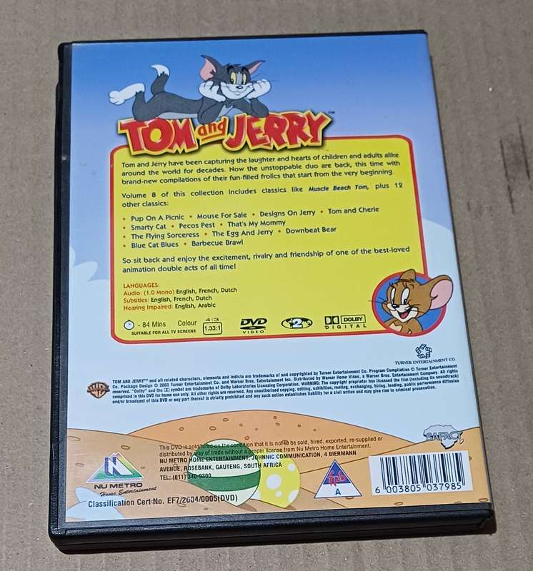 TOM AND JERRY CLASSIC COLLECTION VOLUME 8