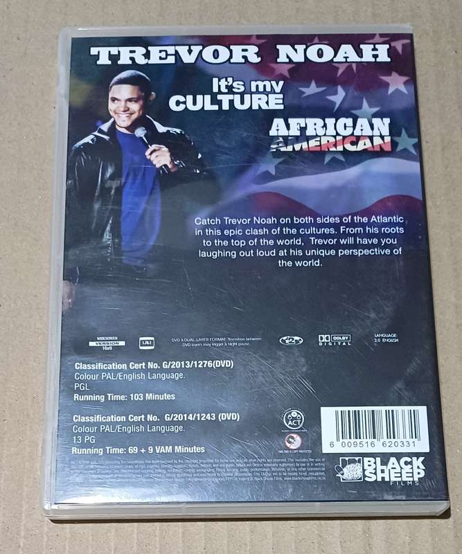 TREVOR NOAH - IT'S MY CULTURE AND AFRICAN AMERICA