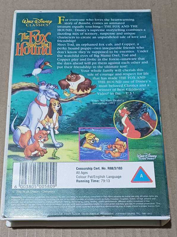 THE FOX AND THE HOUND