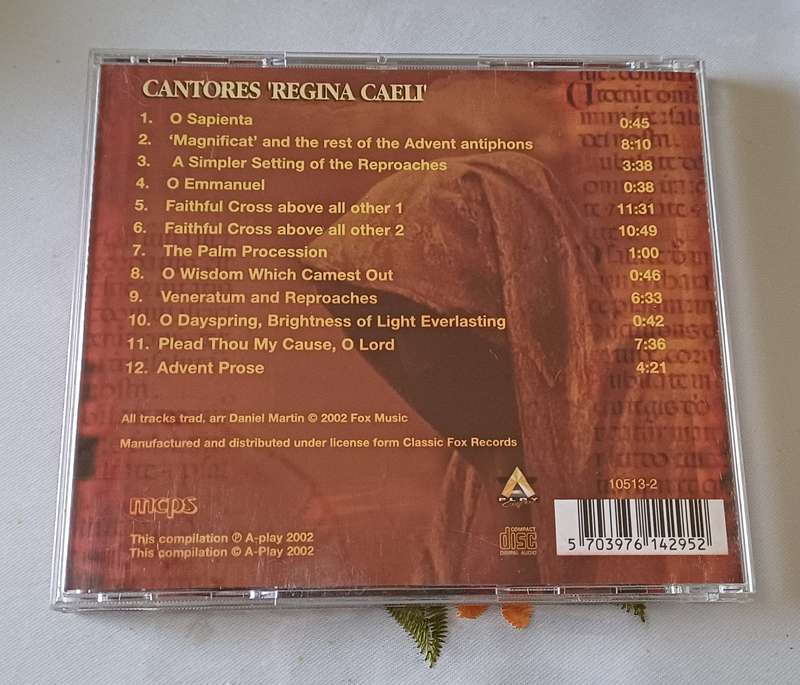GREGORIAN CHANTS - CANTORES REGINA CAELI