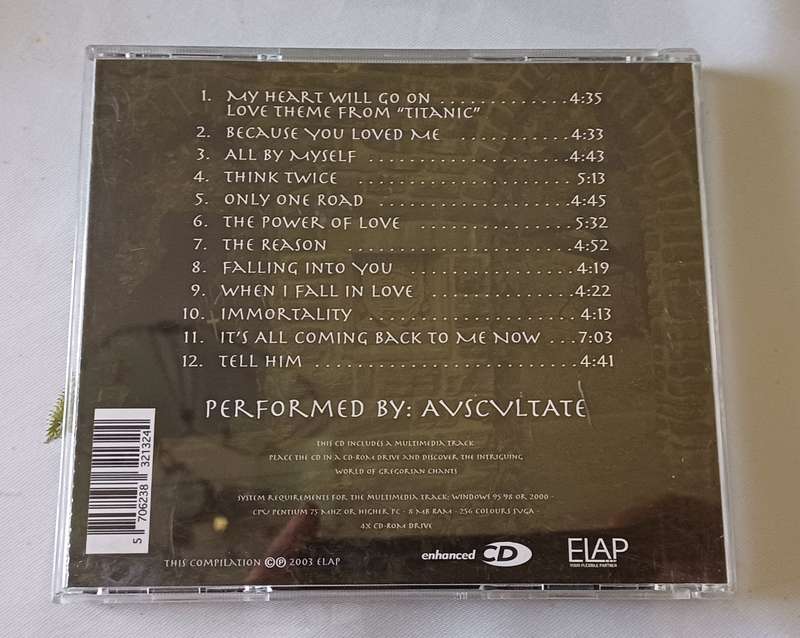 GREGORIAN CHANTS - SONGS OF CELINE DION