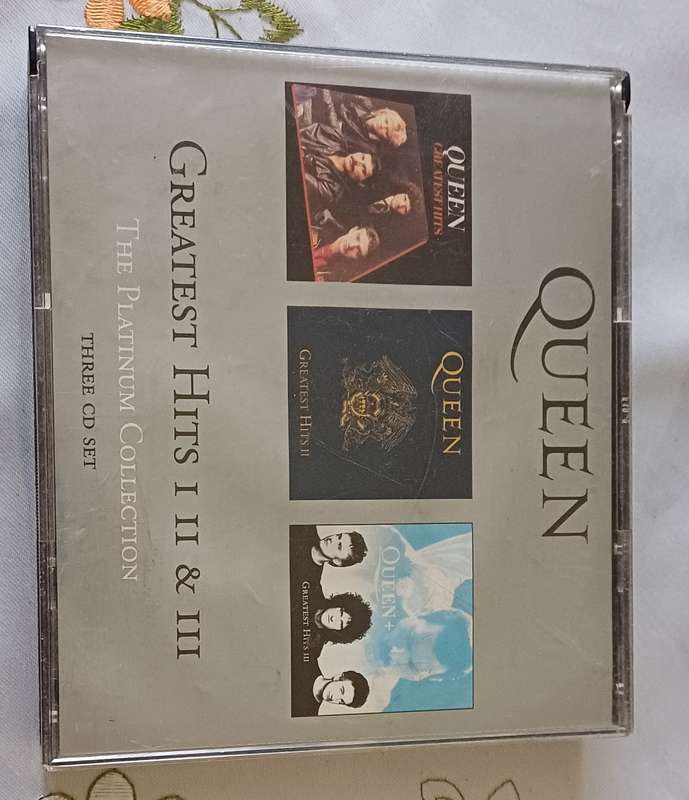 QUEEN - GREATEST HITS 1 2 3 THE PLATINUM COLLECTION