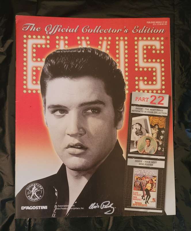 DEAGOSTINI THE OFFICIAL COLLECTOR'S EDITION ELVIS PRESLEY PART 22
