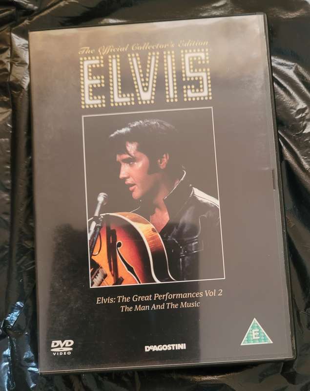 ELVIS PRESLEY - THE GREAT PERFORMANCES VOL 2 THE MAN AND THE MUSIC