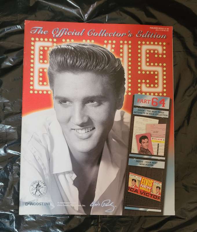 DEAGOSTINI THE OFFICIAL COLLECTOR'S EDITION ELVIS PRESLEY PART 64