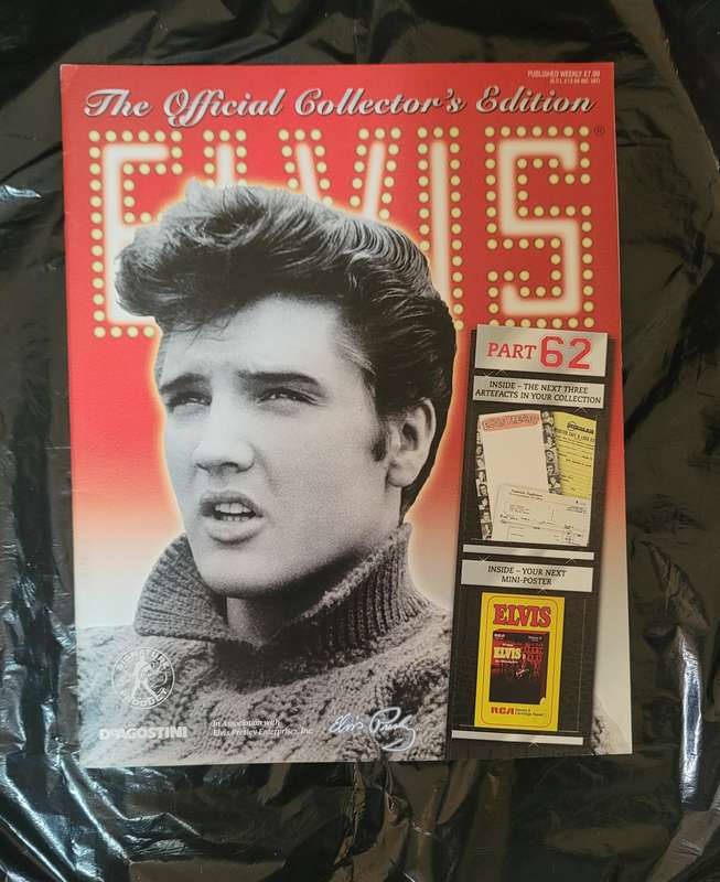 DEAGOSTINI THE OFFICIAL COLLECTOR'S EDITION ELVIS PRESLEY PART 62