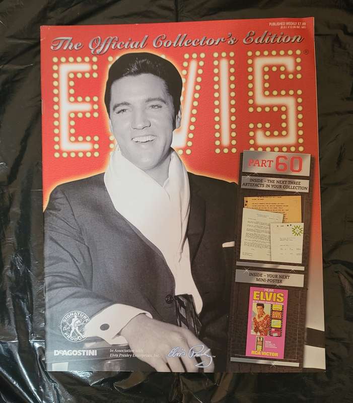 DEAGOSTINI THE OFFICIAL COLLECTOR'S EDITION ELVIS PRESLEY PART 60