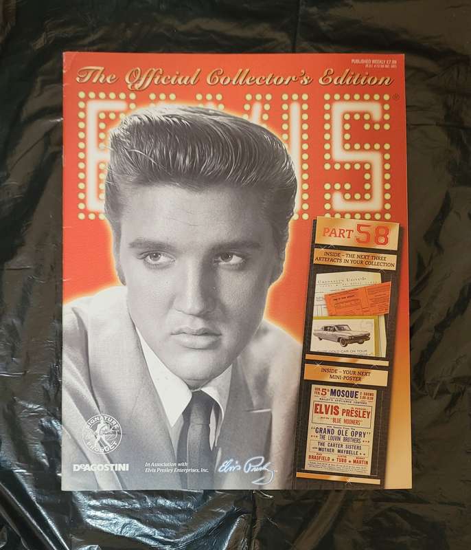 DEAGOSTINI THE OFFICIAL COLLECTOR'S EDITION ELVIS PRESLEY PART 58