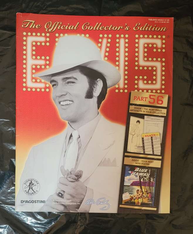 DEAGOSTINI THE OFFICIAL COLLECTOR'S EDITION ELVIS PRESLEY PART 56