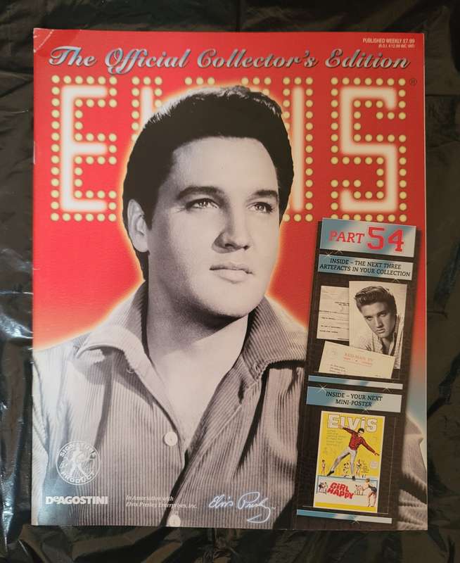 DEAGOSTINI THE OFFICIAL COLLECTOR'S EDITION ELVIS PRESLEY PART 54