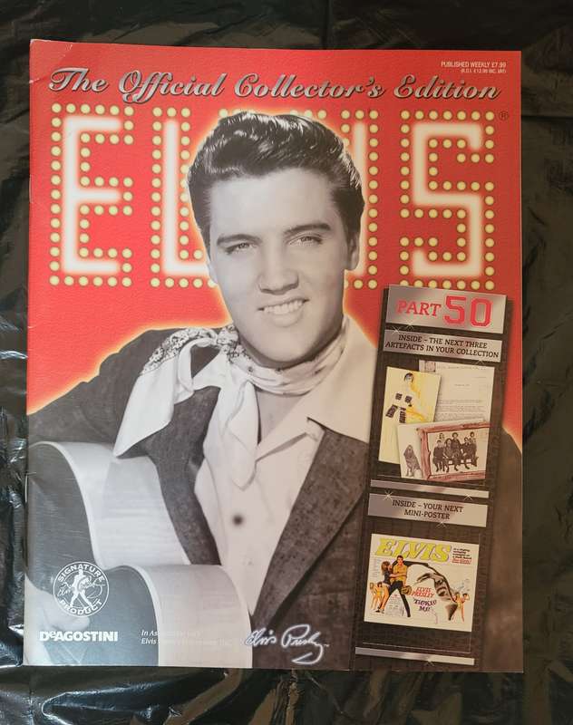 DEAGOSTINI THE OFFICIAL COLLECTOR'S EDITION ELVIS PRESLEY PART 50