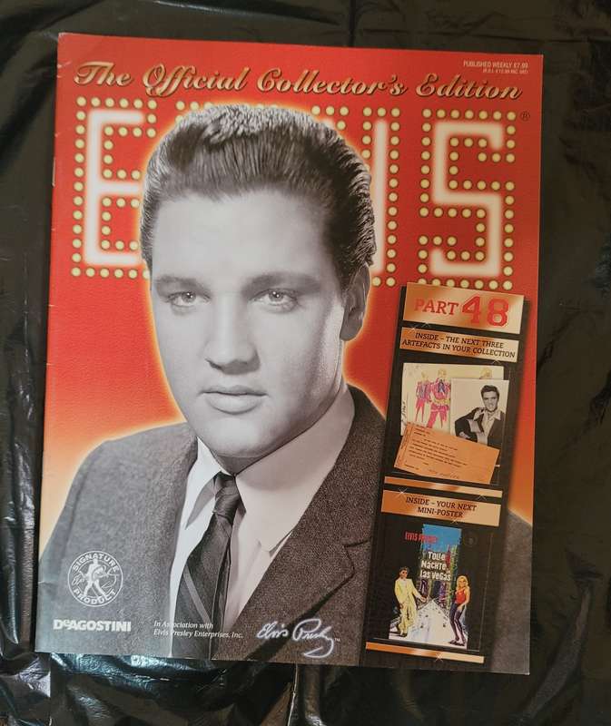 DEAGOSTINI THE OFFICIAL COLLECTOR'S EDITION ELVIS PRESLEY PART 48