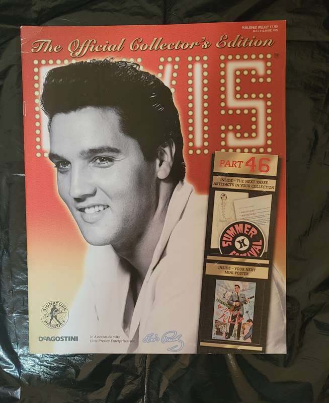 DEAGOSTINI THE OFFICIAL COLLECTOR'S EDITION ELVIS PRESLEY PART 46