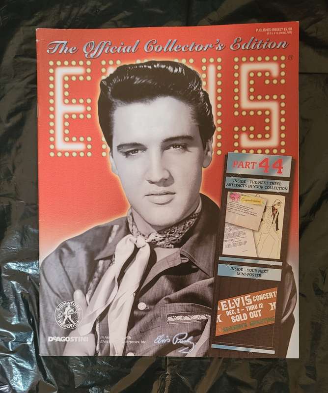 DEAGOSTINI THE OFFICIAL COLLECTOR'S EDITION ELVIS PRESLEY PART 44