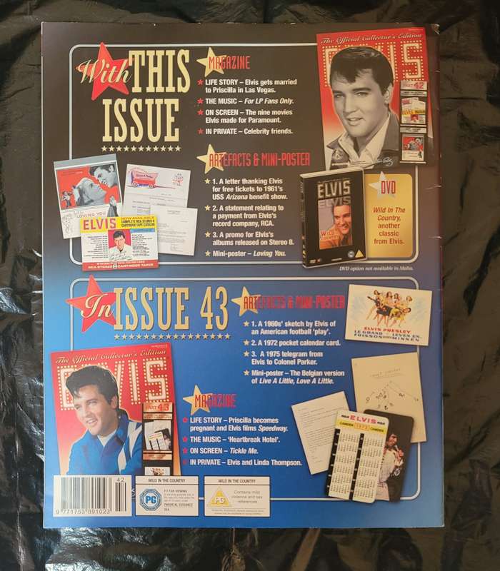 DEAGOSTINI THE OFFICIAL COLLECTOR'S EDITION ELVIS PRESLEY PART 42
