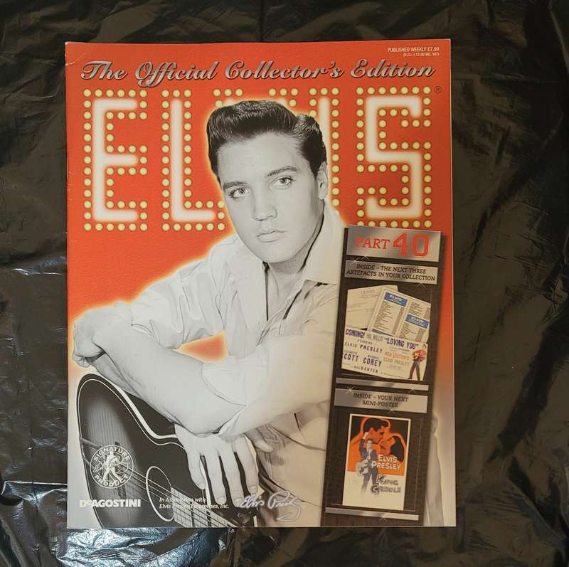 DEAGOSTINI THE OFFICIAL COLLECTOR'S EDITION ELVIS PRESLEY PART 40