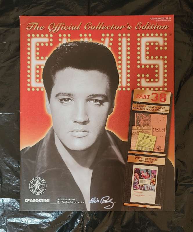 DEAGOSTINI THE OFFICIAL COLLECTOR'S EDITION ELVIS PRESLEY PART 38