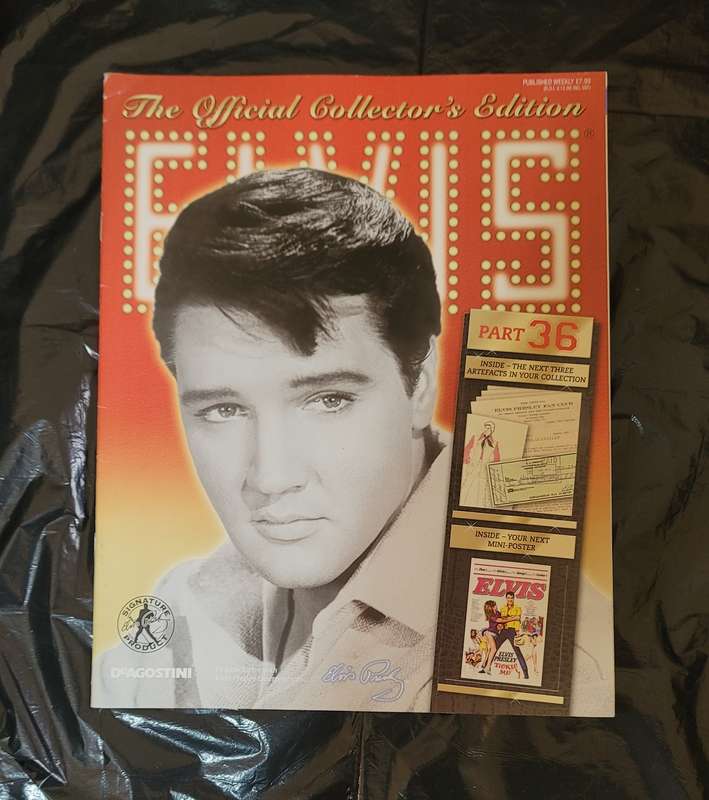 DEAGOSTINI THE OFFICIAL COLLECTOR'S EDITION ELVIS PRESLEY PART 36