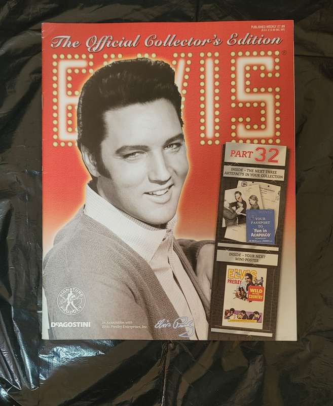 DEAGOSTINI THE OFFICIAL COLLECTOR'S EDITION ELVIS PRESLEY PART 32