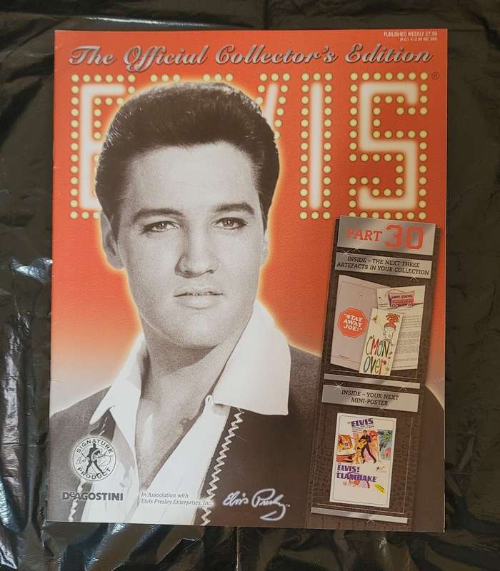 DEAGOSTINI THE OFFICIAL COLLECTOR'S EDITION ELVIS PRESLEY PART 30