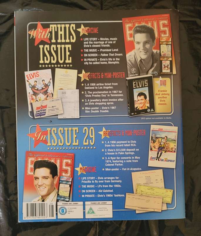 DEAGOSTINI THE OFFICIAL COLLECTOR'S EDITION ELVIS PRESLEY PART 28