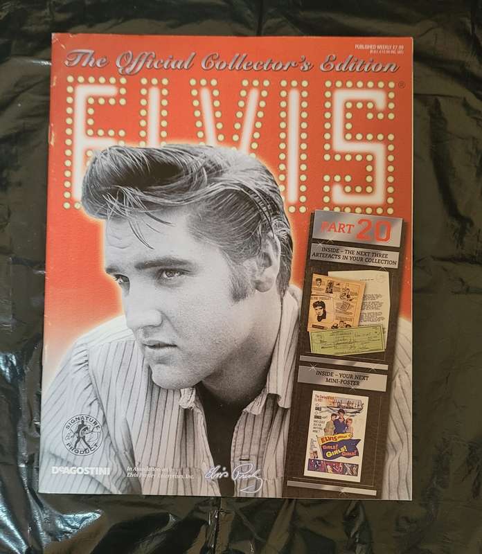 DEAGOSTINI THE OFFICIAL COLLECTOR'S EDITION ELVIS PRESLEY PART 20