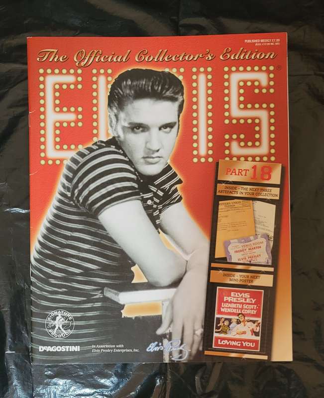 DEAGOSTINI THE OFFICIAL COLLECTOR'S EDITION ELVIS PRESLEY PART 18