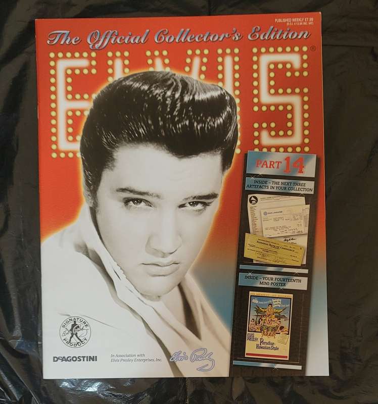 DEAGOSTINI THE OFFICIAL COLLECTOR'S EDITION ELVIS PRESLEY PART 14