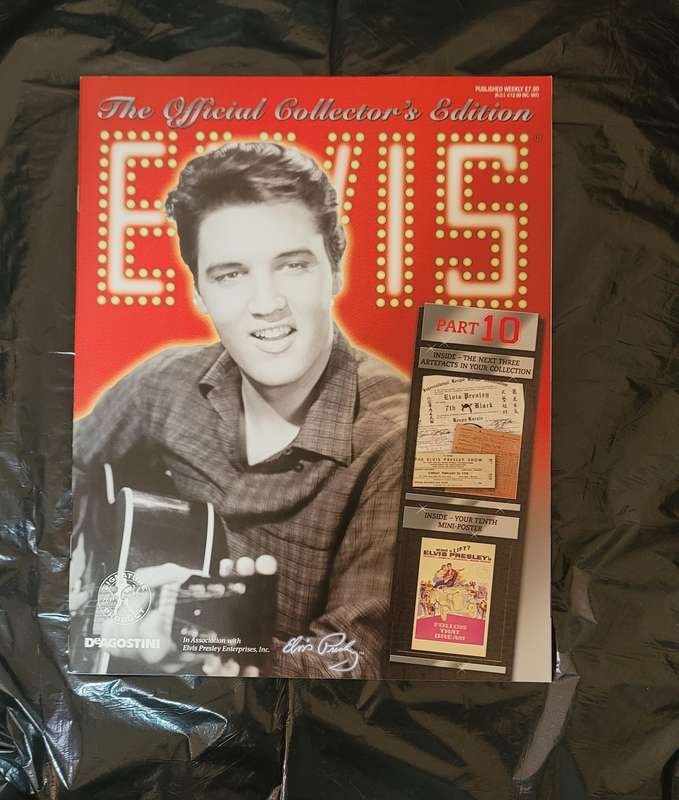 DEAGOSTINI THE OFFICIAL COLLECTOR'S EDITION ELVIS PRESLEY PART 10