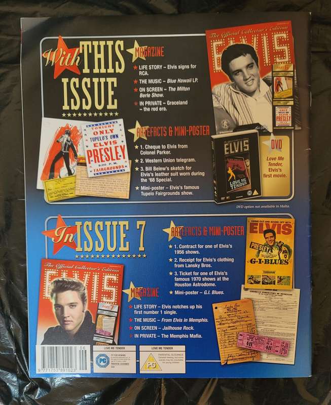 DEAGOSTINI THE OFFICIAL COLLECTOR'S EDITION ELVIS PRESLEY PART 6