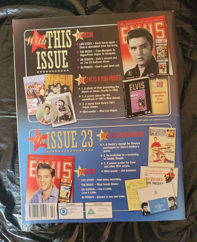 DEAGOSTINI THE OFFICIAL COLLECTOR'S EDITION ELVIS PRESLEY PART 22