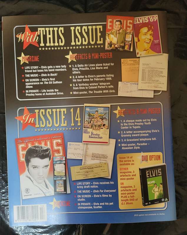 DEAGOSTINI THE OFFICIAL COLLECTOR'S EDITION ELVIS PRESLEY PART 13