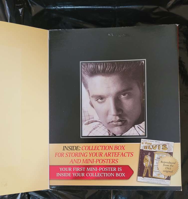 DEAGOSTINI THE OFFICIAL COLLECTOR'S EDITION ELVIS PRESLEY MAGAZINE COLLECTION BOX