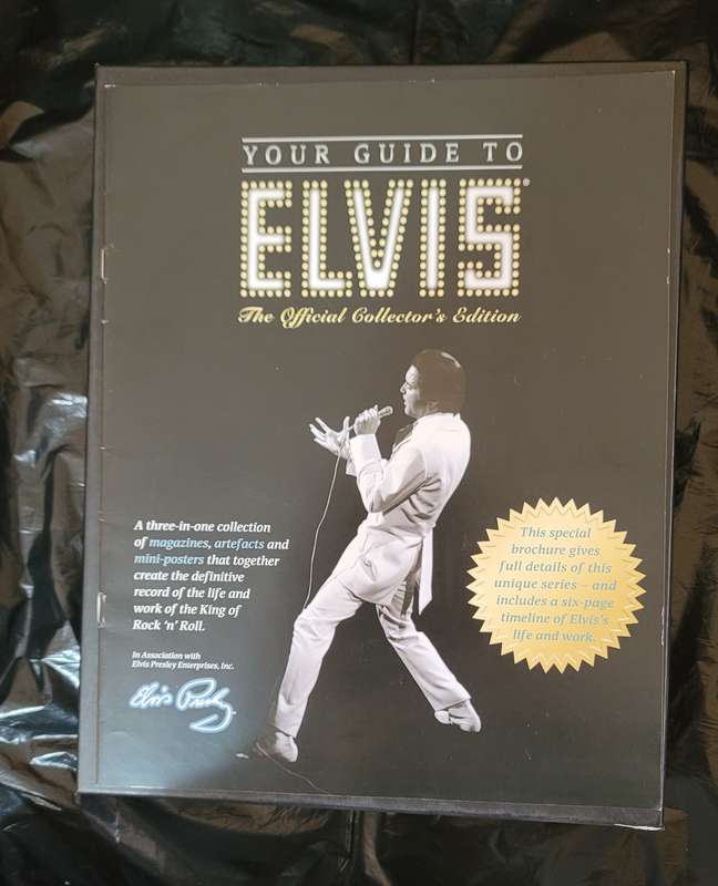 DEAGOSTINI THE OFFICIAL COLLECTOR'S EDITION ELVIS PRESLEY MAGAZINE COLLECTION BOX