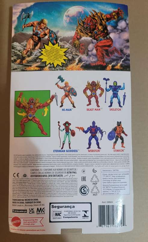 Masters Of The Universe (Motu) Origins BEAST MAN (LOP) Figure Moc