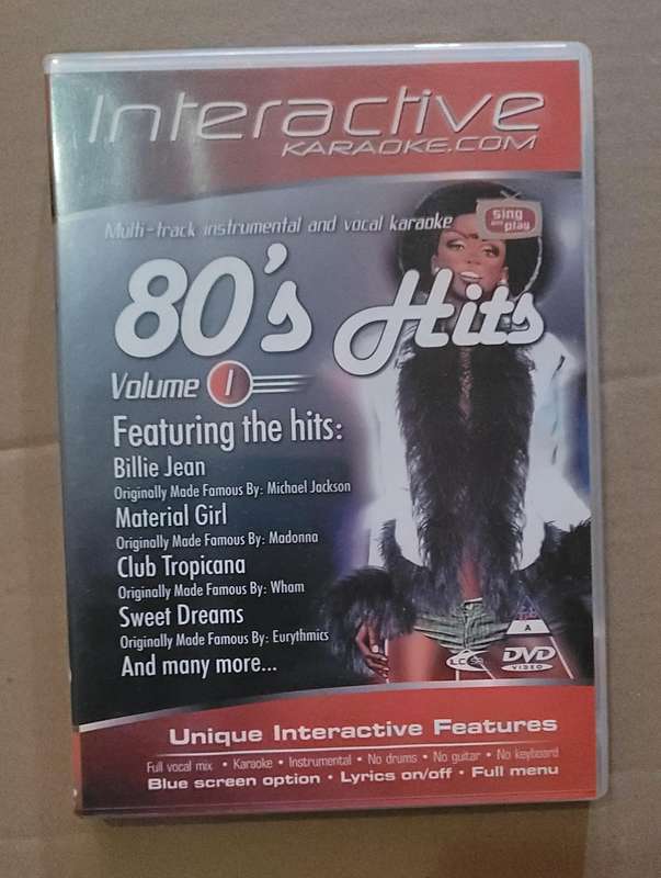 INTERACTIVE KARAOKE.COM 80'S HITS VOLUME 1