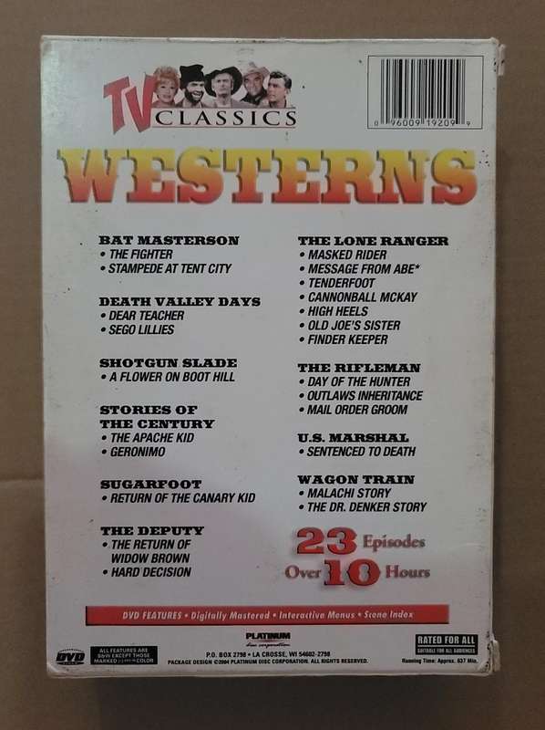 TV CLASSICS WESTERNS