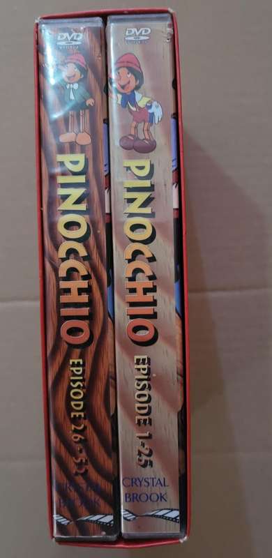 PINOCCHIO DIE VOLLEDIGE REEKS 10 DVD STEL EPISODE 1 - 52 PLEASE READ
