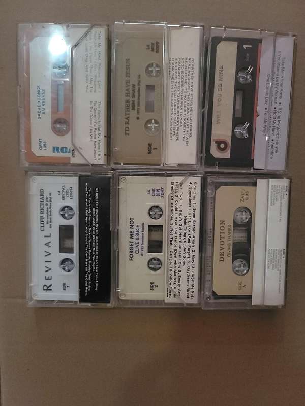 6 MIX Cassette Tape's
