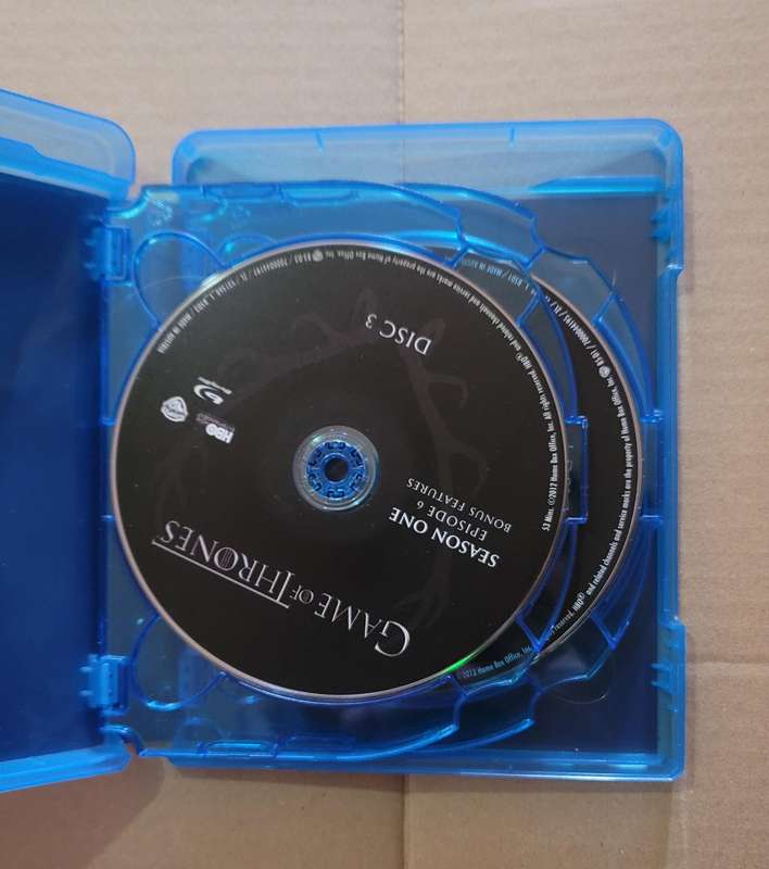 GAME OF THRONES SEASON 1 BLU RAY