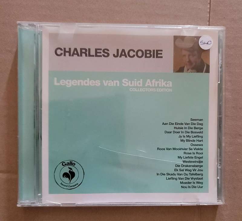 CHARLES JACOBIE - LEGENDES VAN SUID AFRIKA
